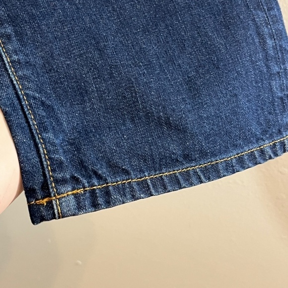 Replay Jeans Men 34 Blue Denim Straight Leg Button Fly R81 Dark Wash Italy Retro - Picture 7 of 16
